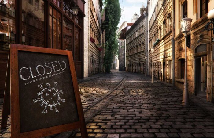 Lockdown in den Städten